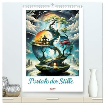 Portale der Stille (hochwertiger Premium Wandkalender 2027 DIN A2 hoch), Kunstdruck in Hochglanz