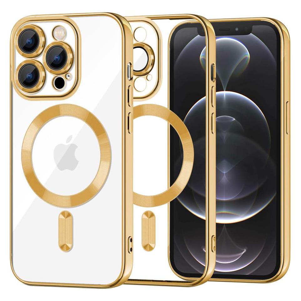 Techsuit - Luxury Crystal MagSafe - iPhone 12 Pro - Gold (Apple iPhone 12 Pro) (56349572)