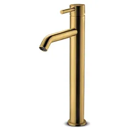JEE-O Slimline Stand Waschtischarmatur hoch, PVD gold matt, 800-1755 800-1755