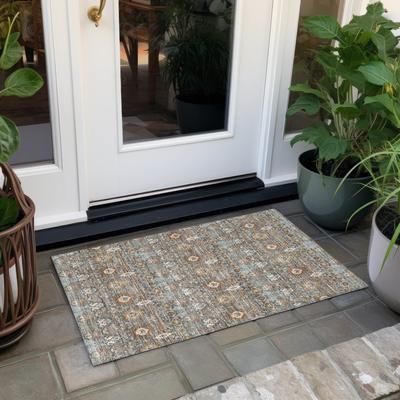 Addison Rugs Machine Washable Indoor/ Outdoor Traditional Xander Chantille Rug