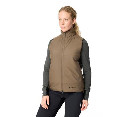 Funktionsweste VAUDE "WOMEN'S MOAB INSULATION LIGHT VEST", Damen, Gr. 40, braun (oat), Obermaterial: 100% Polyester. Futter: 100% Polyester. Wattierung: 100% Polyester, Westen Funktionsweste, mit PrimaLoft-Isolierung, wind- und wasserabweisend