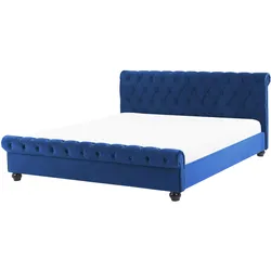 WASSERBETT 160/200cm Marineblau Avallon