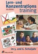 Uta Stücke - Lern- und Konzentrationstraining im 5. und 6. Schuljahr - Preis vom 30.09.2026 22:30:23 h