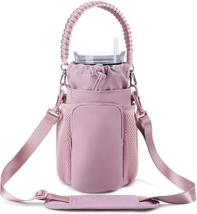 INF Outdoor-Umhängetasche Wasserflaschentasche - Praktisch & Vielseitig Rosa