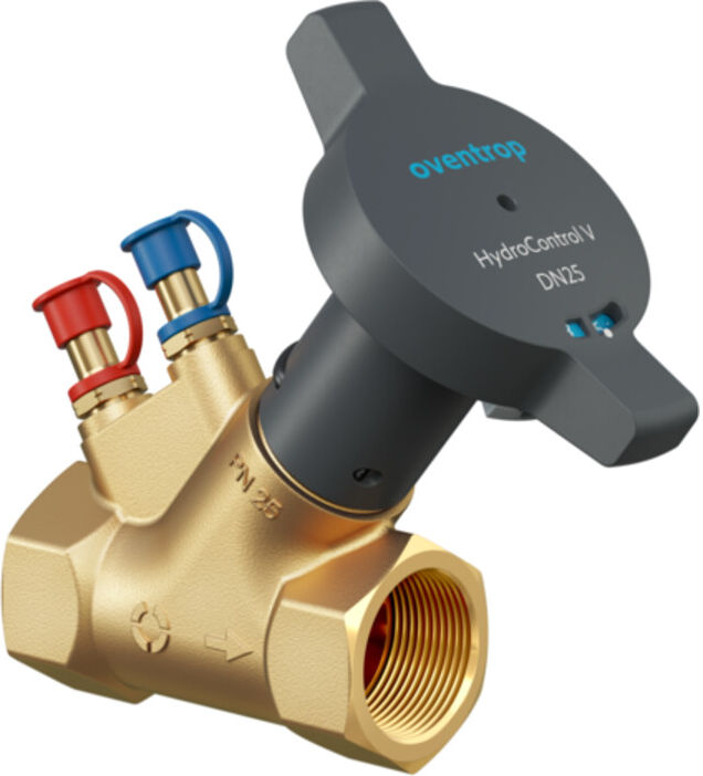 Oventrop Strangregulierventil Hydrocontrol V DN 32, PN 25, beids. IG, Messing (1062410)