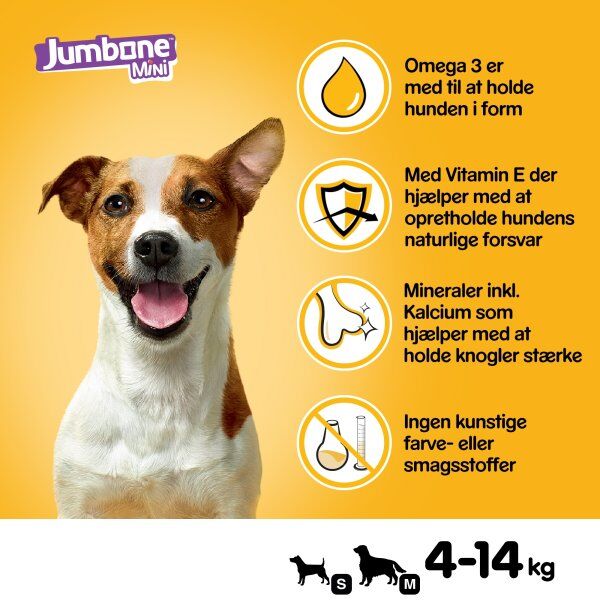 Pedigree Jumbone Tyggestænger, Mini, 4 Stk.