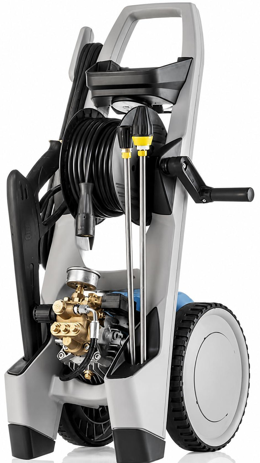 Selius Hogedrukreiniger elektrisch - 140 bar - 10 liter per minuut - zilver