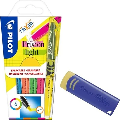 PILOT FriXion light Textmarker farbsortiert, 6 St.