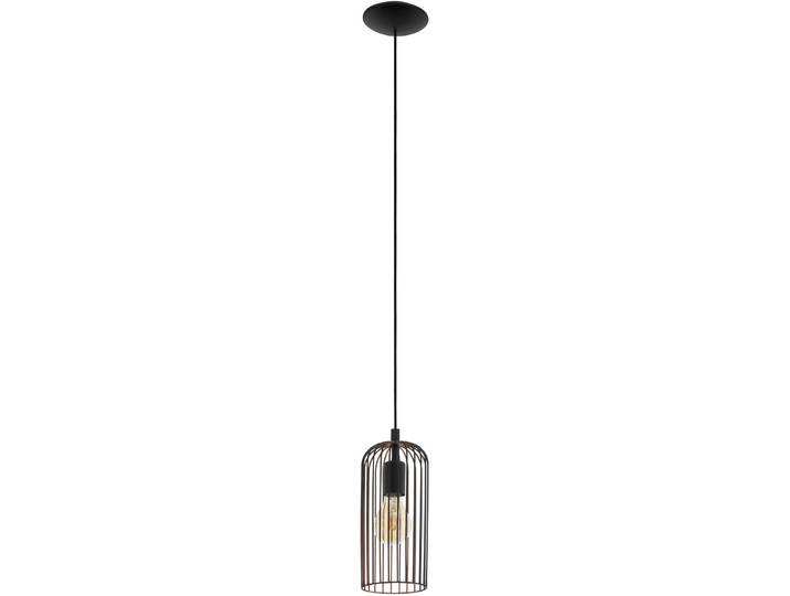 Eglo Pendellampe Roccamena Schwarz/kupfer Stahl B 13 cm - Pendellampe
