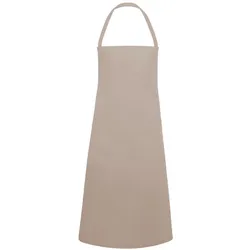 Karlowsky, Kochschürze, Latzschürze Basic, sand