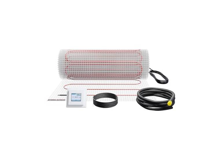STIEBEL ELTRON elektrische Fußbodenheizung für große Flächen, Komplettset 4 m², 100 W/m², FTM 100/4 Set Plus, 205668