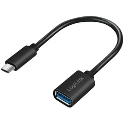 LogiLink USB 3.1 Gen1x1 Adapter USB C Stecker > USB A Buchse Superspeed 5 Gbit