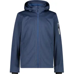Mode&Accessoires CMP F.Illi Campagnolo CMP Herren Jacke aus Light Softshell mit abnehmbarer Kapuze - B. Blue Mel.-Dusty Blue - 50