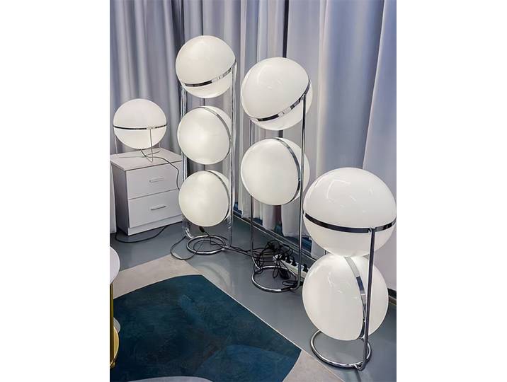 Lampe sur pied, art nordique, Bauhaus, style médiéval, lampe de salon, lampe de chevet, lampe sur pied décorative haut de gamme, lumière d'ambiance LED