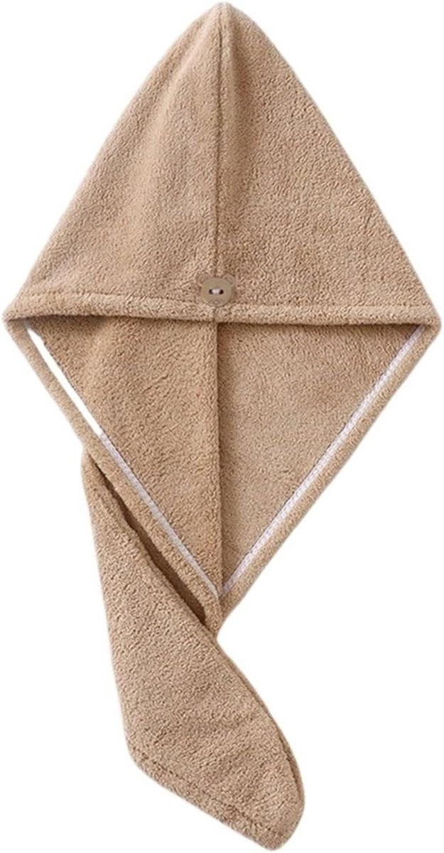 Super absorberende tulband haarhanddoek voor sneldrogend haar - One Size