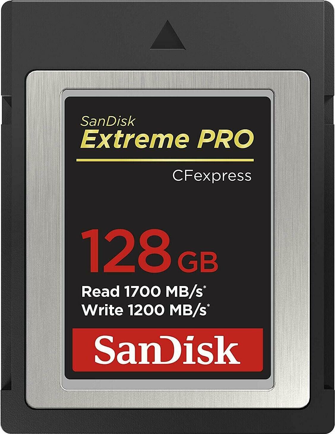 SanDisk Extreme PRO CFexpress Speicherkarte Type B 128GB SDCFE-128G-GN4NN