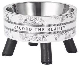 Uplifted Finds Aero Elevation Vintage Pet Dining Module petals