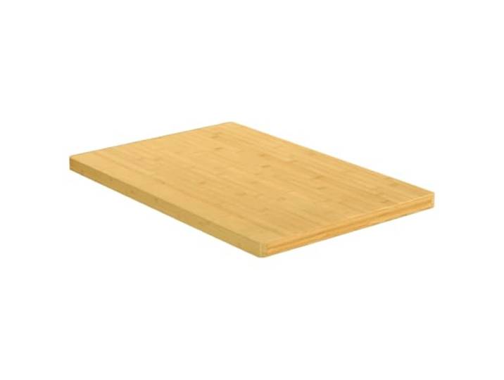 KGFHERENB Tischplatte Bambus 60x100x2,5 cm Rechteckig Ersatzplatte DIY Vielseitige Bambusplatte für DIY-Tische im Schlafzimmer, Café oder Büro. Lackierte Oberfläche mit abgerundeten Kanten.