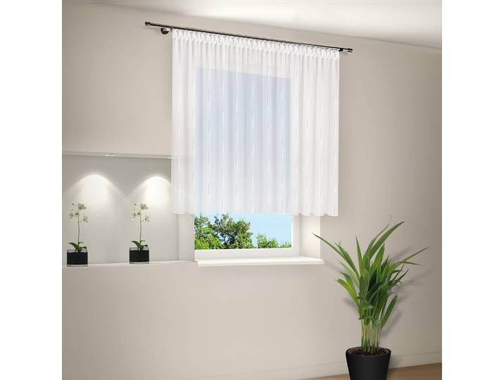 Rideau Vera 600 x 150cm Blanc