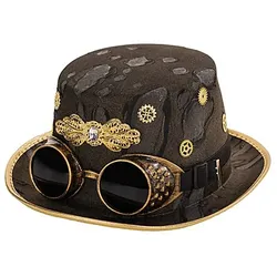 Zylinder "Steampunk-Punk"