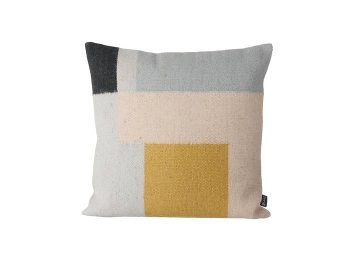 Ferm Living - Kelim Cushion, 50 x 50 cm, squares