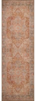 Domani Grove Machine Washable Rustic Persian Area Rug