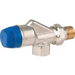 Resideo Thermostatventil Kombi-TRV DN 10 Axial Messing vernickelt