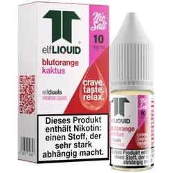 Elf-Liquid Dual Blutorange Kaktus NicSalt Liquid 10ml / 10mg