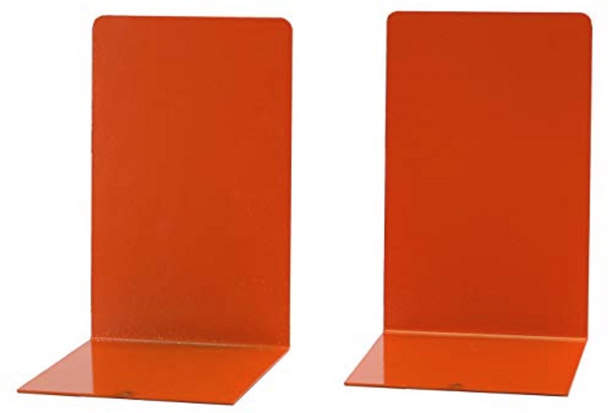 Minimalistische Metalen Boeksteunen - Set van 2
