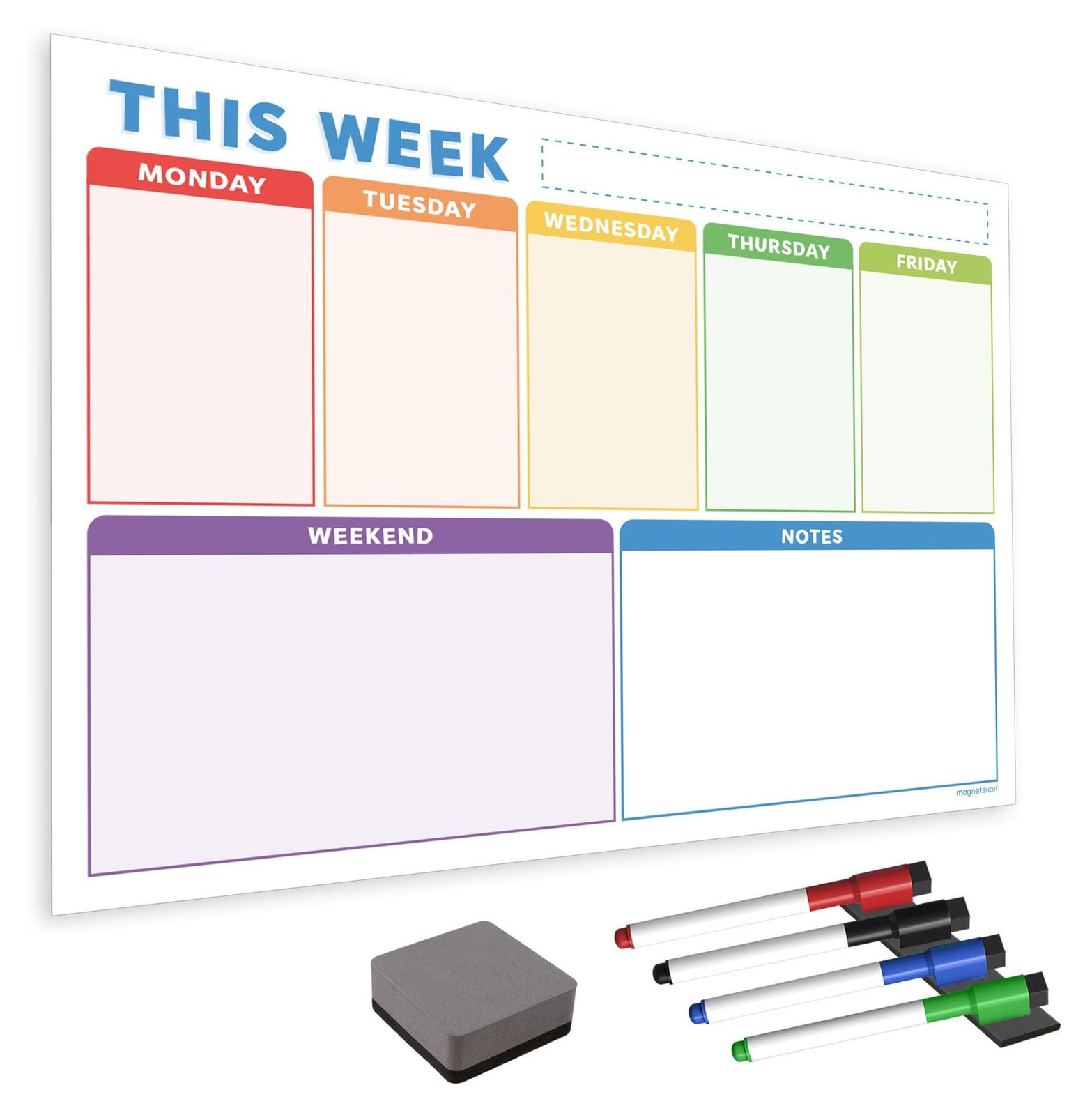 Magnetische Maandkalender en Planner voor Thuis en Kantoor