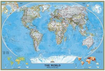Komar The World Political Wall Mural