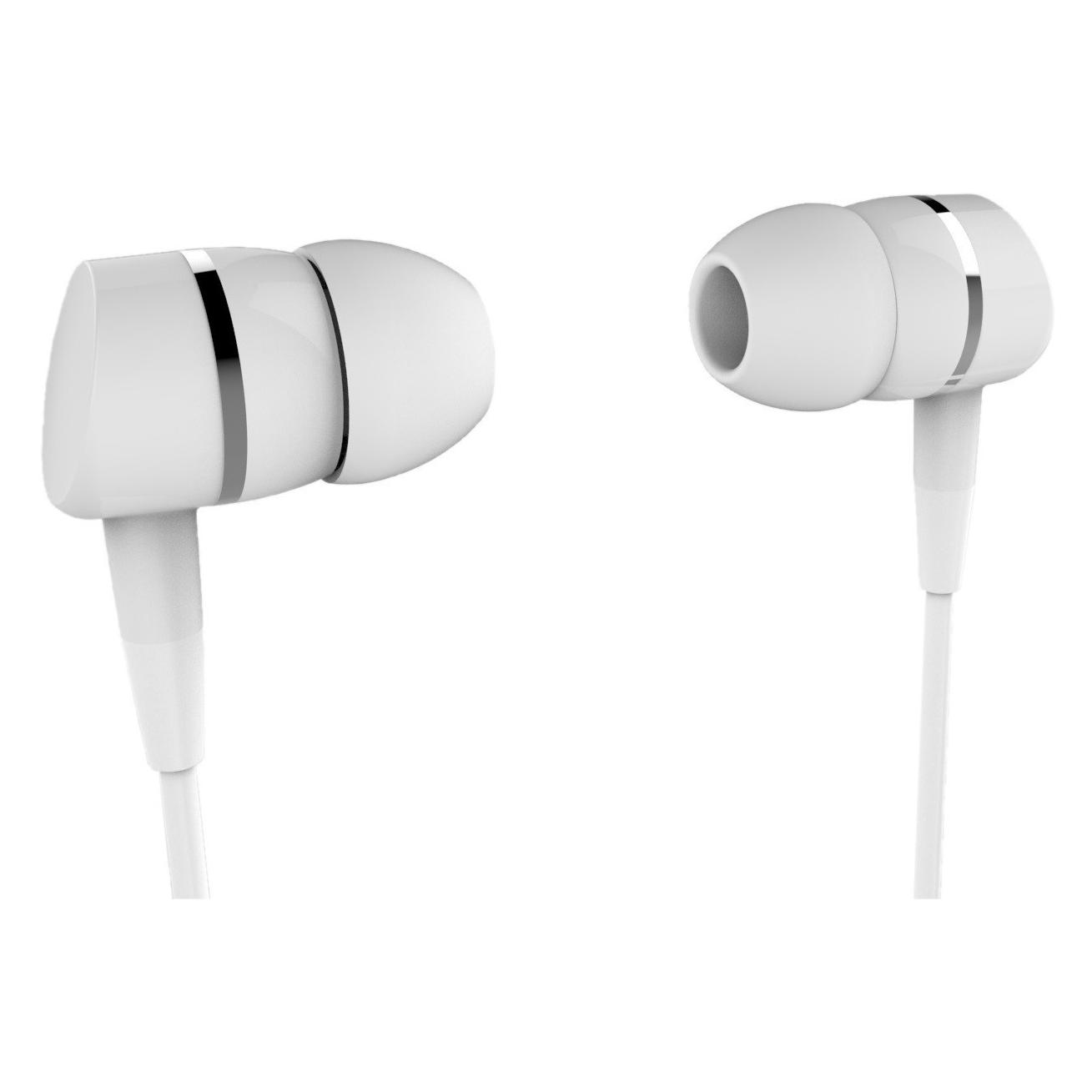 Vivanco In-Ohr-Kopfhörer Solidsound-Ohrhörer mit 3,5-mm-Klinkenstecker Weiss (Kabelgebunden) (VVEARSOLIDSOUNDW)