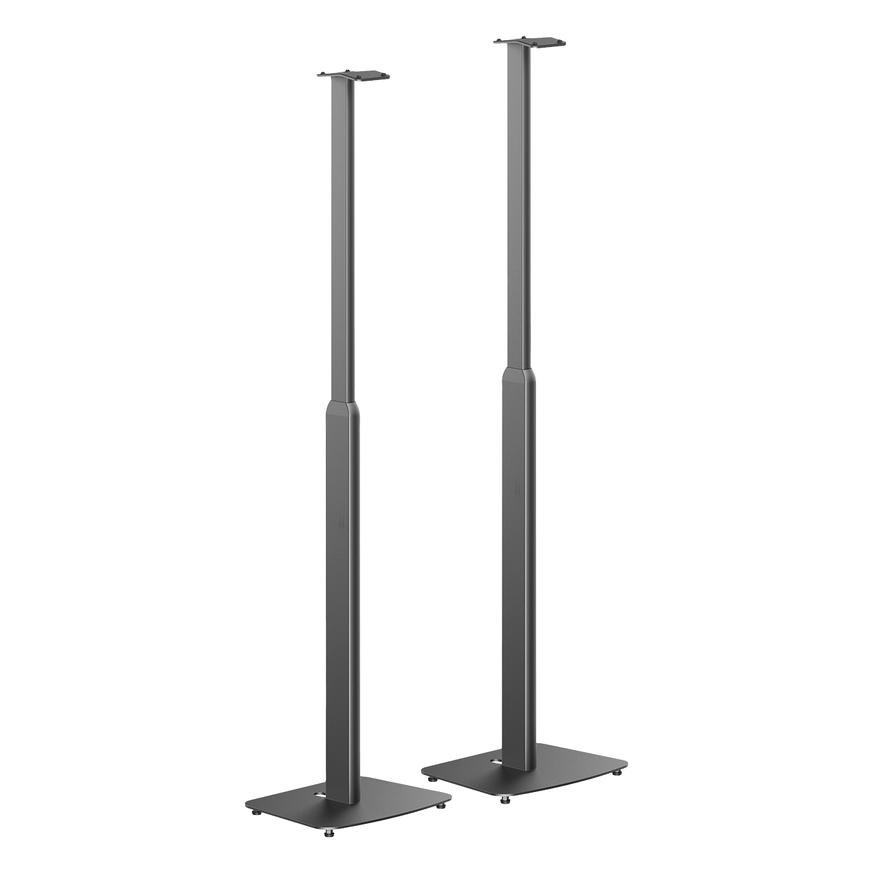 Me and My Belastung: 5 kg, Höhe: 700 - 1270 mm, Inhalt: 2 Stück, schwarz (Ständer, Höhenverstellbar) (HS45L)