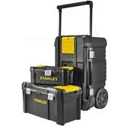 Stanley, Werkzeugkoffer, STST1-81065 Essential Gereedschapswagen 50L + Koffer 19&12,5 (3 Teile)