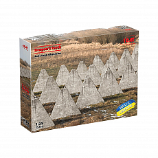 ICM - Dragon Teeth - Anti-Tank Obstacles - 1:35 - 72 Teile 307196