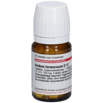 Acidum Formicicum D 12 Tabletten 80 St