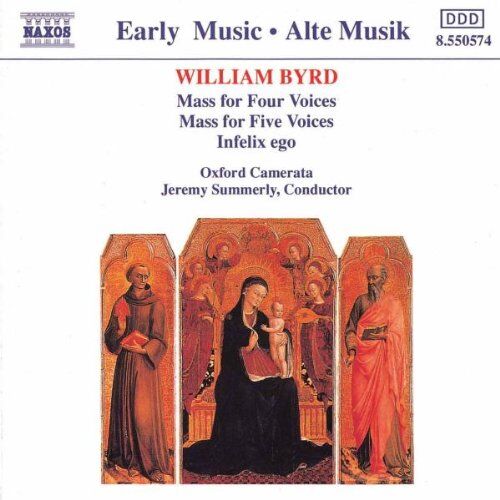 Jeremy Summerly - Byrd Messe für 4 Stimmen (Summerly) - Preis vom 11.10.2026 03:10:56 h