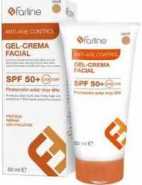 Farline Gel-Crema Facial Control Antiedad SPF50+ 50ml