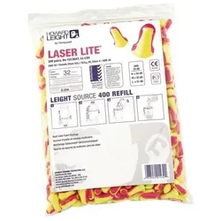 Honeywell Howard Leight Gehörschutzstöpsel Laser Lite EN 352-2 SNR 35 dB Nachfüllpack 200 PA/Pk.