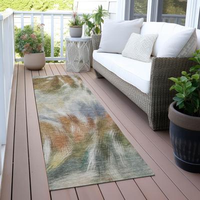 Addison Rugs Machine Washable Indoor/Outdoor Modern Artistry Chantille Rug