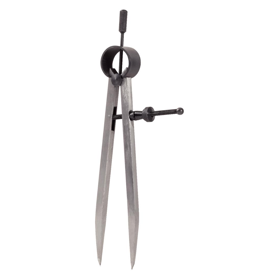 KS Tools Präzisions-Feder-Spitzzirkel (300.0402)
