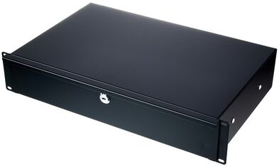 "Flyht Pro Rack Drawer 19"" 2U 28 cm lock Noir"