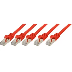TP-Patchkabel S/FTP PIMF Rohkabel Cat.7 (VE5) rot 3,0m