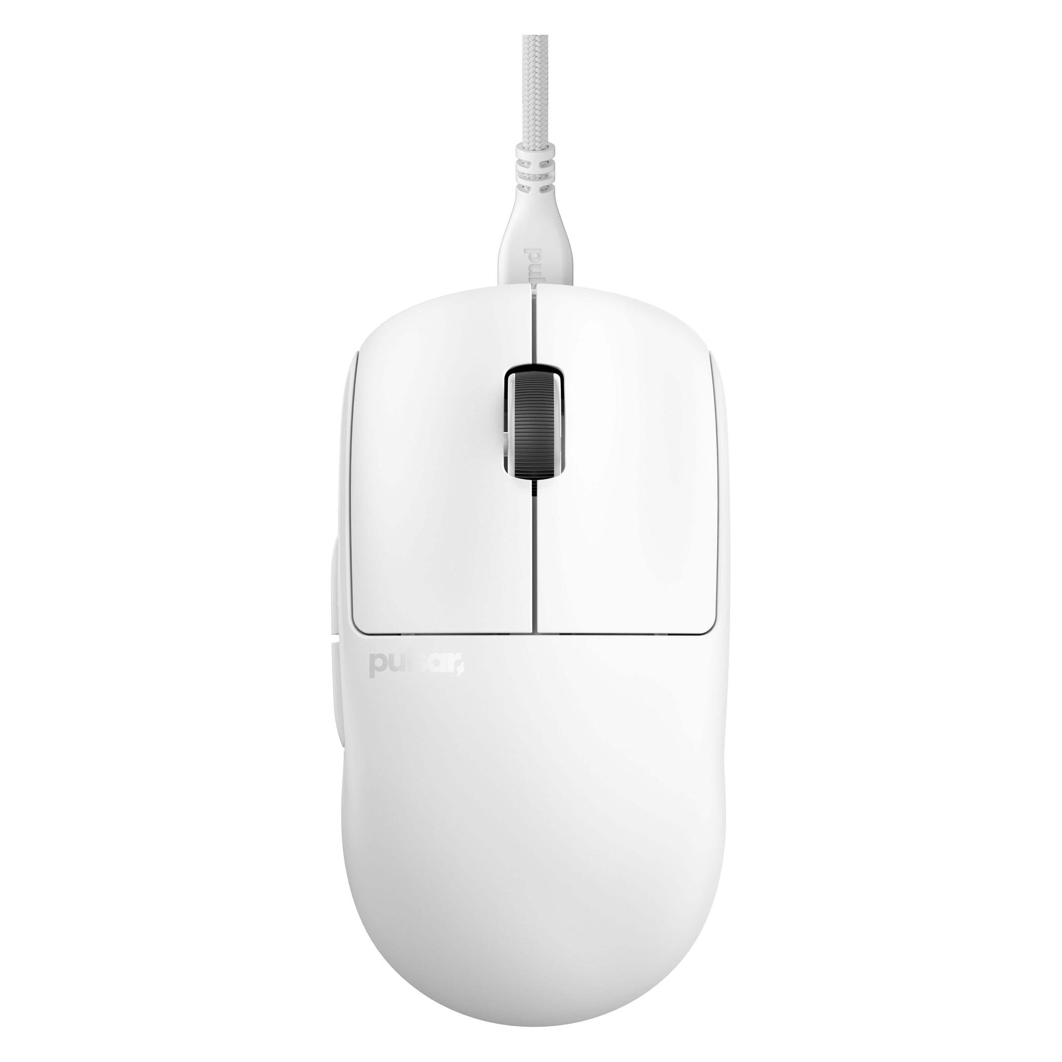 Pulsar X2 Wired Medium - Gaming Mus - Optisk - 5 knapper - Hvid (Kabelgebunden) (PX2222D)