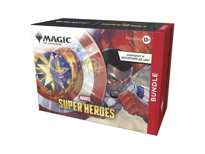 Magic: The Gathering - Marvel Super Heroes - Pack de 9 boosters de jeu - Version française