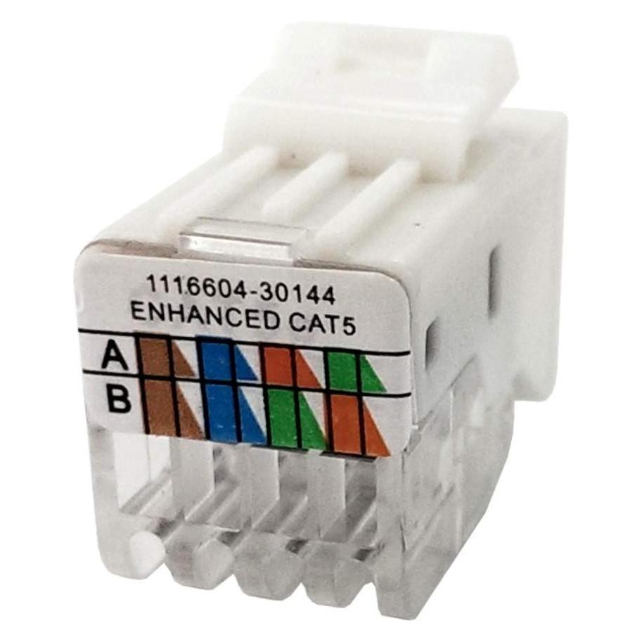 TEM Serie Modul Kommunikation CONNECTOR KS CAT5eRJ45 8/8 (Keystone Modul) (KA11-U)