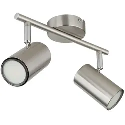 Globo Lighting Deckenstrahler   , silber , Maße (cm): B: 25 H: 13,5 T: 10.0