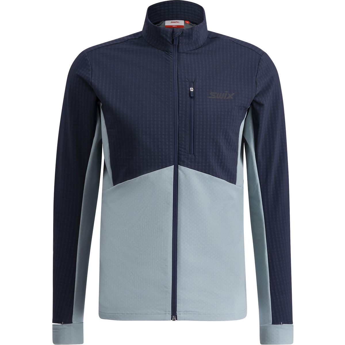 Swix Pace Hybrid Full Zip Midlayer M dark navy/fog (75114) M 10011-23-75114-M