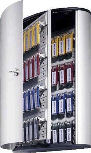 Durable Schlüsselkasten Key Box 48 1954-23 Anzahl Haken 48 Silber
