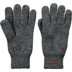 BARTS Herren Handschuhe / Fingerhandschuhe Haakon Gloves, Größe S/M in Grau 211